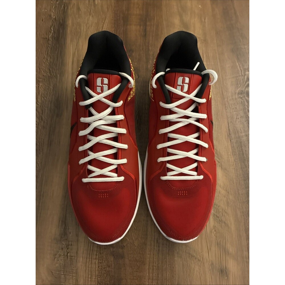 Nike Sabrina 2 'USC' Red Black Gold Basketball Shoe Women 15/Men 13.5 HF0670-900 - Picture 3 of 7